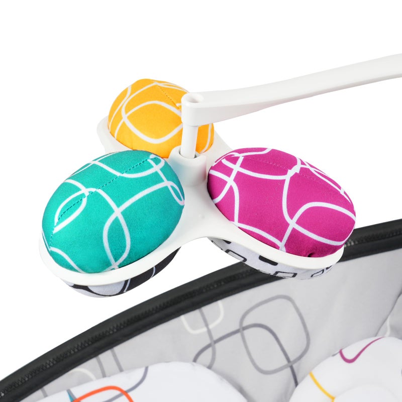 Tayerop The MamaRoo Replacement Balls (for Mamaroo Swing) Offer More Interaction and Reversible Ball Options to Complement The Multi-Coloured MamaRoo Cradle in a Set of 3 Balls - Image 5